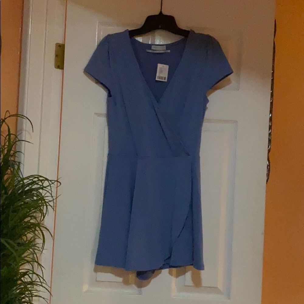 Pastel blue short dress